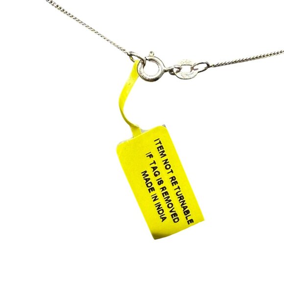 Ethiopian Opal Cross Pendant Necklace Sterling Silver 19 1/2" Chain - Picture 7 of 11